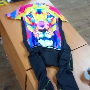 Cycling large outfit biking